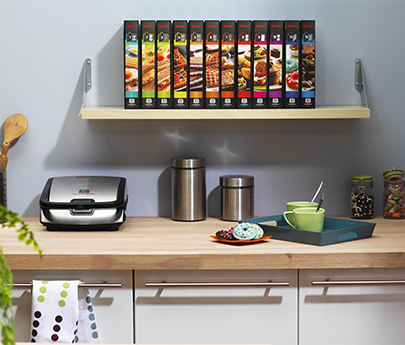 Tefal Snack Collection Sw854 Z Czterema Wymiennymi Kompletami Plyt W Zestawie Sw854d16